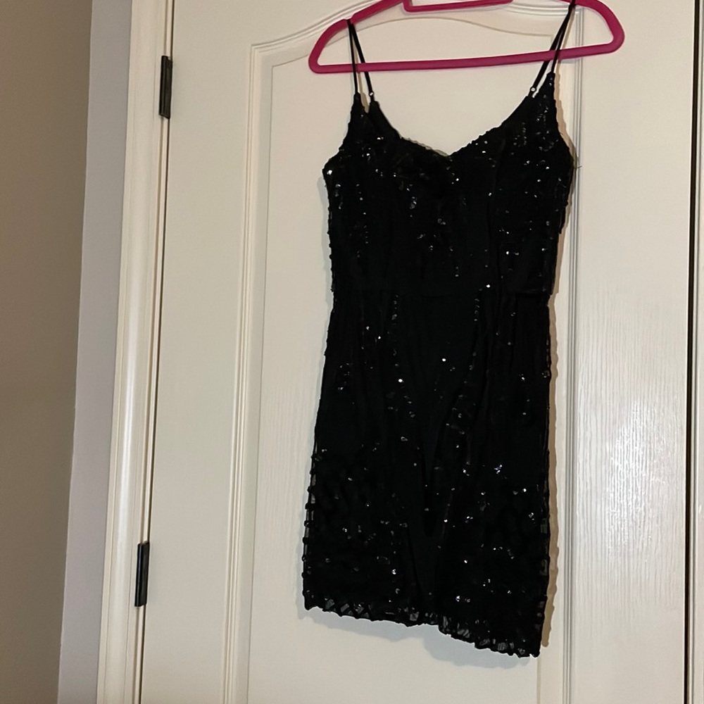 Black hoco/ prom dress